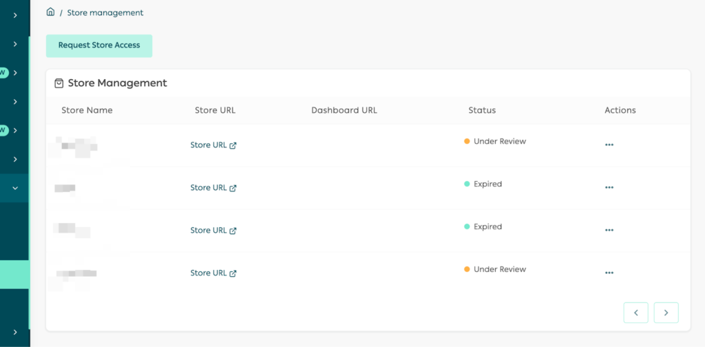 Managing Store Access Requests in the Partners Portal - Salla Developers