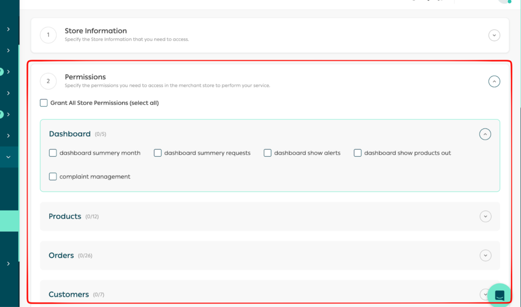 Managing Store Access Requests in the Partners Portal - Salla Developers
