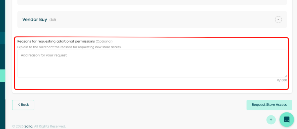 Managing Store Access Requests in the Partners Portal - Salla Developers