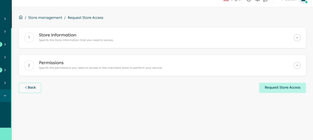 Managing Store Access Requests in the Partners Portal - Salla Developers